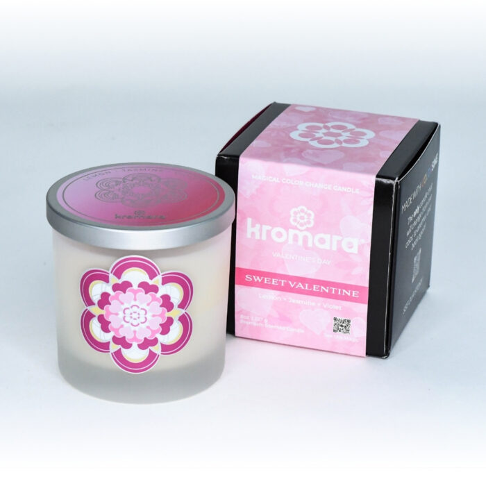 Kromara Color Changing Candle Valentine's Day, Box