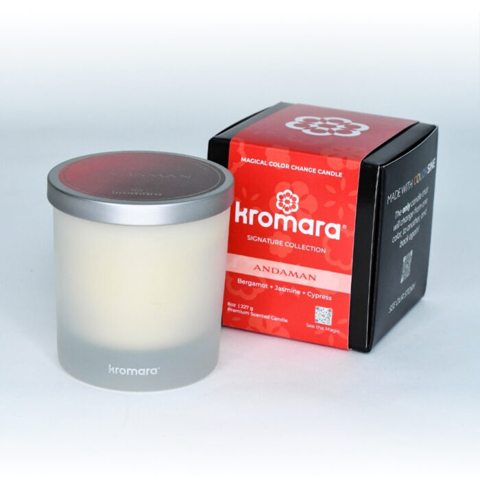 Kromara Color Changing Candle Andaman, box