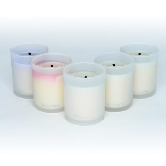 Kromara Color Changing Candle Summer Minis, extinguished